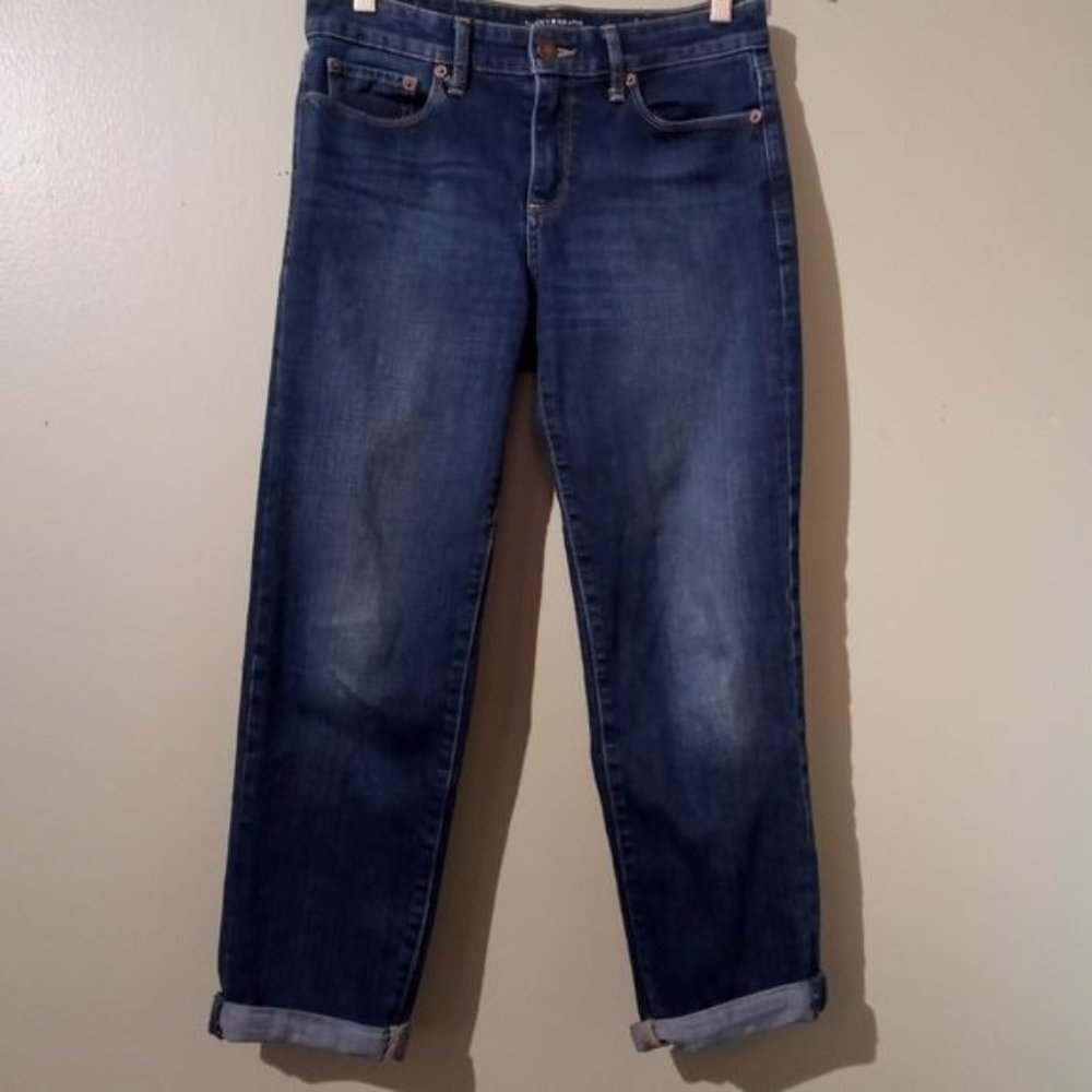 Ladies Lucky Brand capri jeans size 6/28